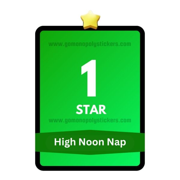 High Noon Nap 1Star Set2