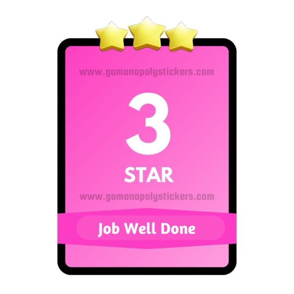 Job Well Done 3Star Set7