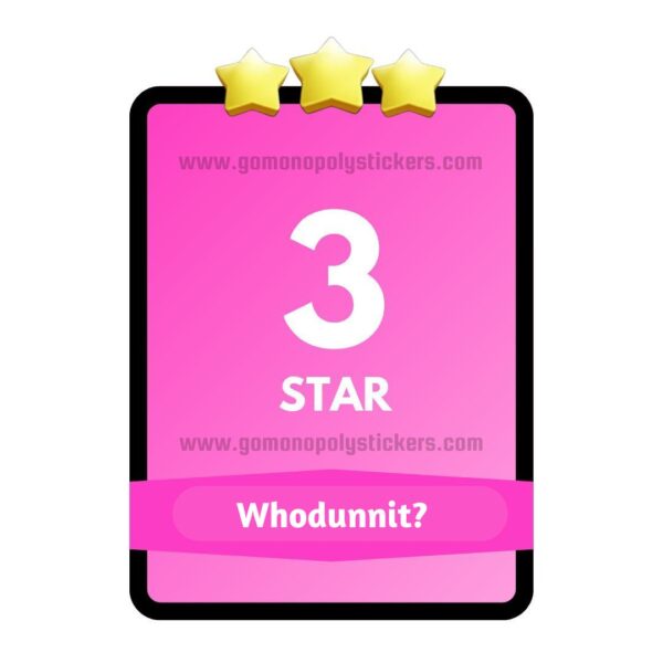 Whodunnit 3Star Set5